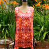 Tunic - Terra Cotta Collage