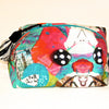 Zip Pouch - Turquoise Bird