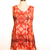 Tunic - Terra Cotta Collage